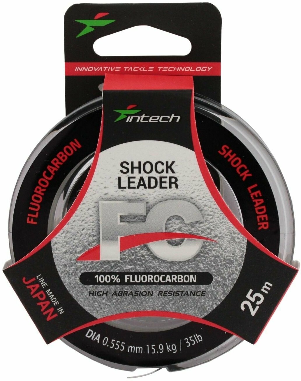 Флюорокарбон Intech FC Shock Leader 25м (0.555mm (15.9kg / 35lb))