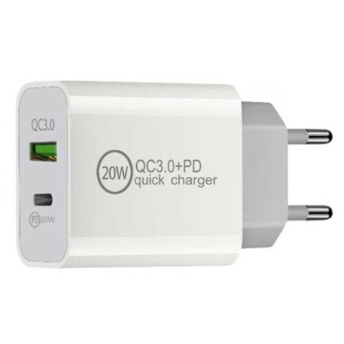 фото Зарядное устройство ks-is 20w qc3.0/pd3.0 ks-602w