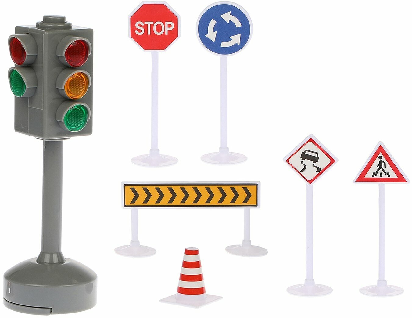 Набор Правила Дорожного Движения Светофор, знаки, свет, звук
