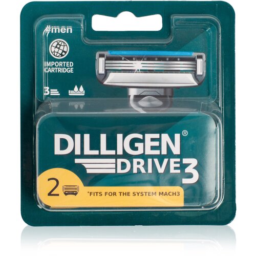 Кассеты сменные DILLIGEN Drive 3, 2шт