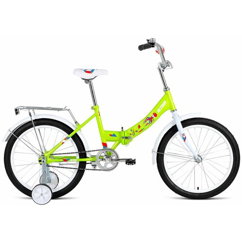 Детский велосипед Altair - City Kids 20 compact (2022) Зеленый детский велосипед altair kids 20 год 2022 цвет зеленый белый