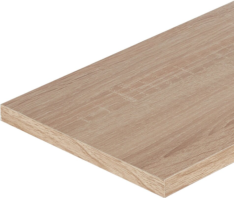 Щит мебельный ЛДСП 800х200х16 мм дуб светлый