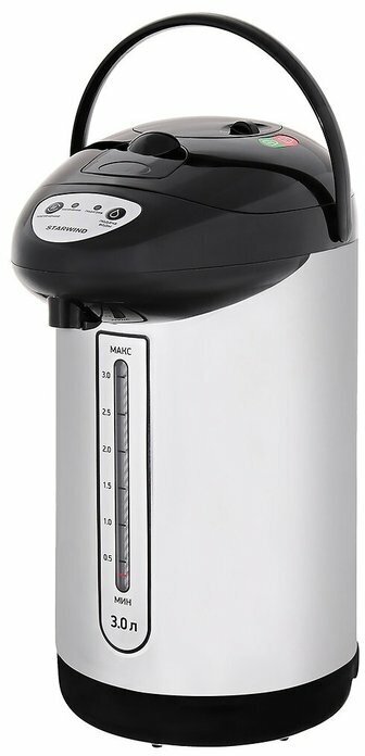 Термопот STARWIND STP1130  черный серебристый  3 литра  750 Вт