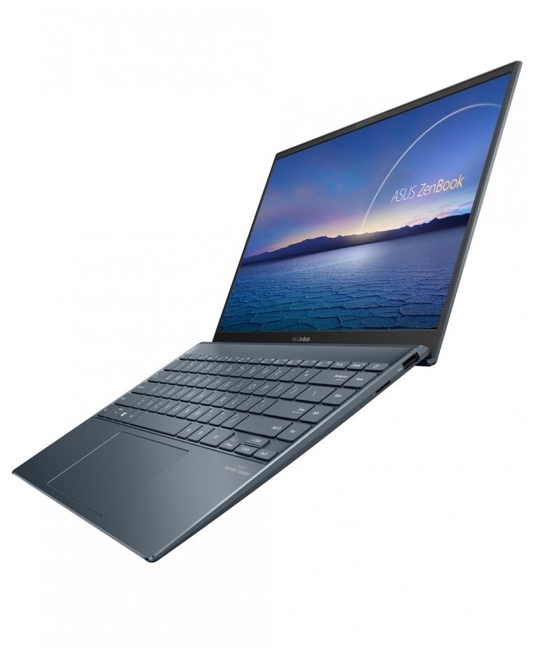 14" Ноутбук ASUS ZenBook 14 UX425EA-KI421TEA-KI421T (1920x1080, Intel Core i3 3 ГГц, RAM 8 ГБ, SSD 256 ГБ, Win10 Home), 90NB0SM1-M08850, Pine Grey