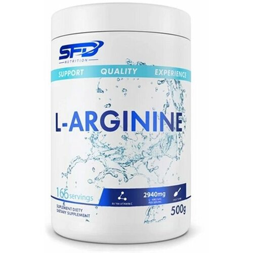 L-аргинин 2940мг, таурин и витамин С, порошок 500 г