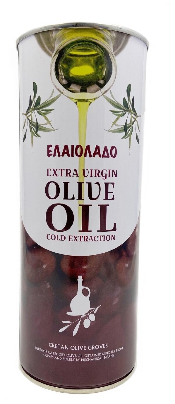 Масло оливковое ELAIOLADO Extra Virgin Olive Oil —  в интернет .