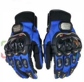 Мотоперчатки Текстиль Короткие Pro-Biker MCS-01 Blue, L
