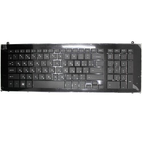 Клавиатура для HP Probook 4720S 4725s черная p/n: NSK-HN1SW, 9Z. N4CSW.10R, 90.4GL07. S0R, V112130BS1