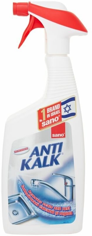 Многофункциональный очищающий спрей Sano Anti Kalk 1 литр - фотография № 10