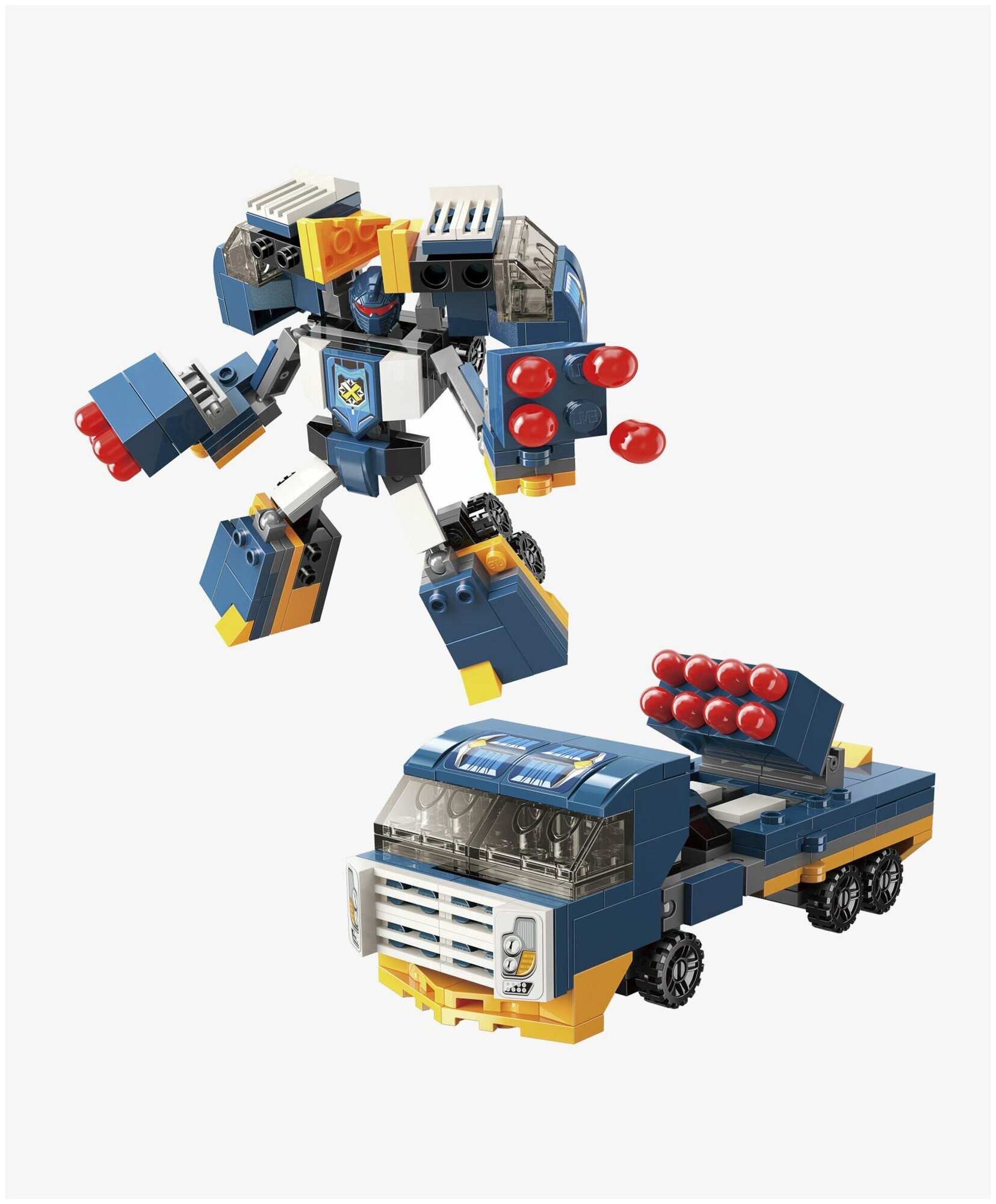 Конструктор 1TOY Blockformers Transbot Ураган-Скайбот, Т19874