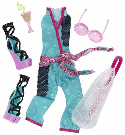 Одежда куклы Монстер Хай аутфит Лагуна Блу Monster High Outfit fashion pack W2 Lagoona Blue X3664