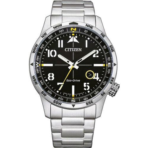 фото Наручные часы citizen citizen bm7550-87e, серебряный, черный