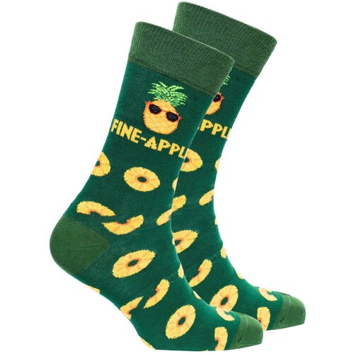 Носки Socks n Socks, размер 7-12 US / 40-45 EU, мультиколор, горчичный, желтый, зеленый