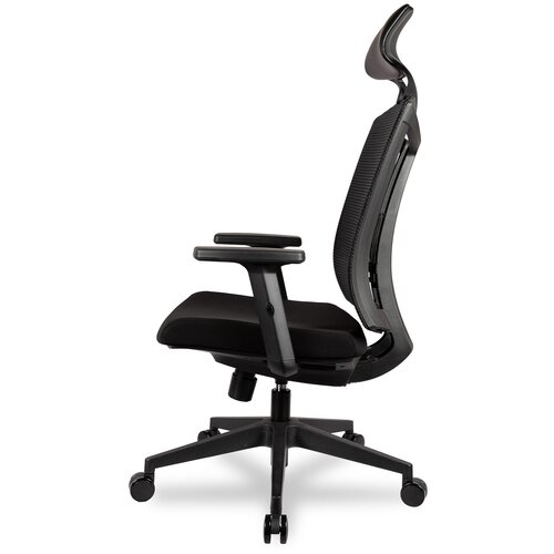 фото Кресло для персонала college clg-425 mbn- a black, текстиль, черный