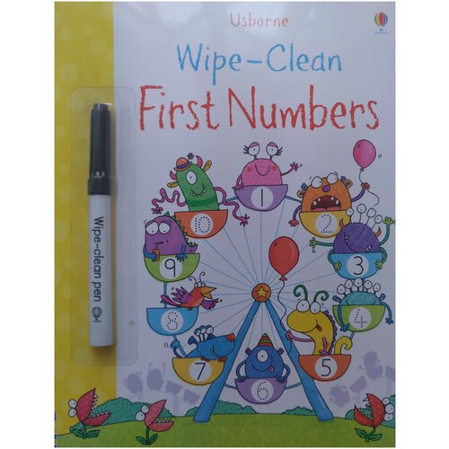 First Numbers. Wipe-Clean. Usborne