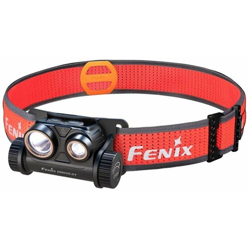 Налобный фонарь Fenix HM65R-DT Black, 18650, 170 метров, 1300 люмен (Комплект) edc фонарь fenix e09r luminus sst20