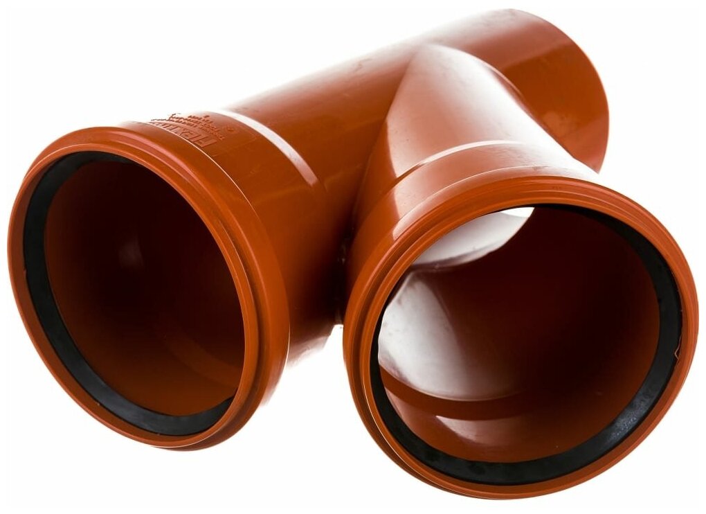 фото FLEXTRON Тройник 110/110-45° наружная FLEXTRON