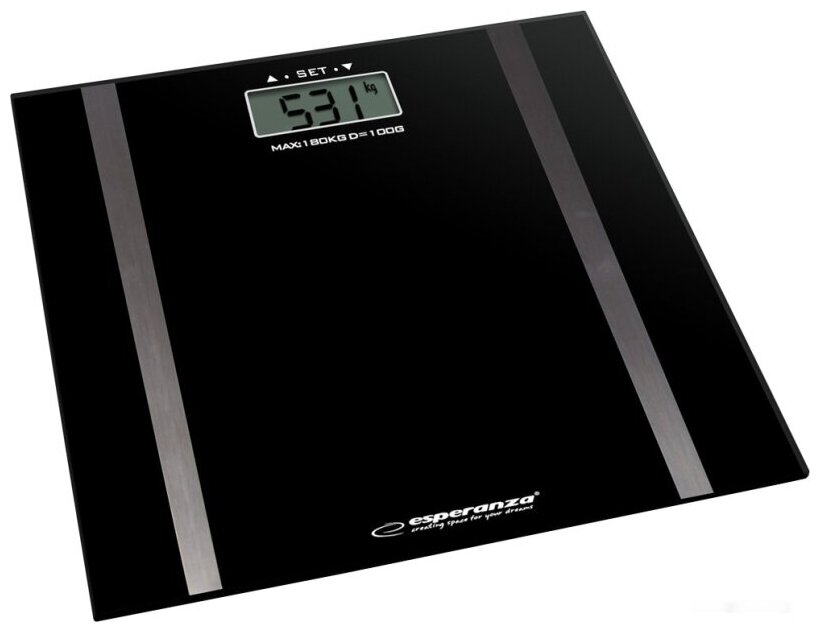 Esperanza Ebs018K Digital Fat Scale Samba Black Напольные Весы