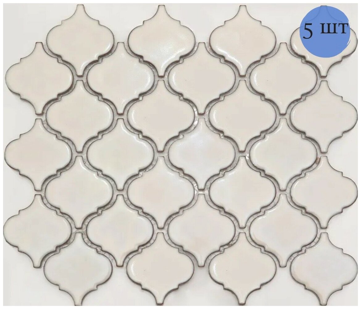 Мозаика керамическая (глянцевая) NS mosaic R-304 29,3х24,5 см 5 шт (0,36 м²) - фотография № 1