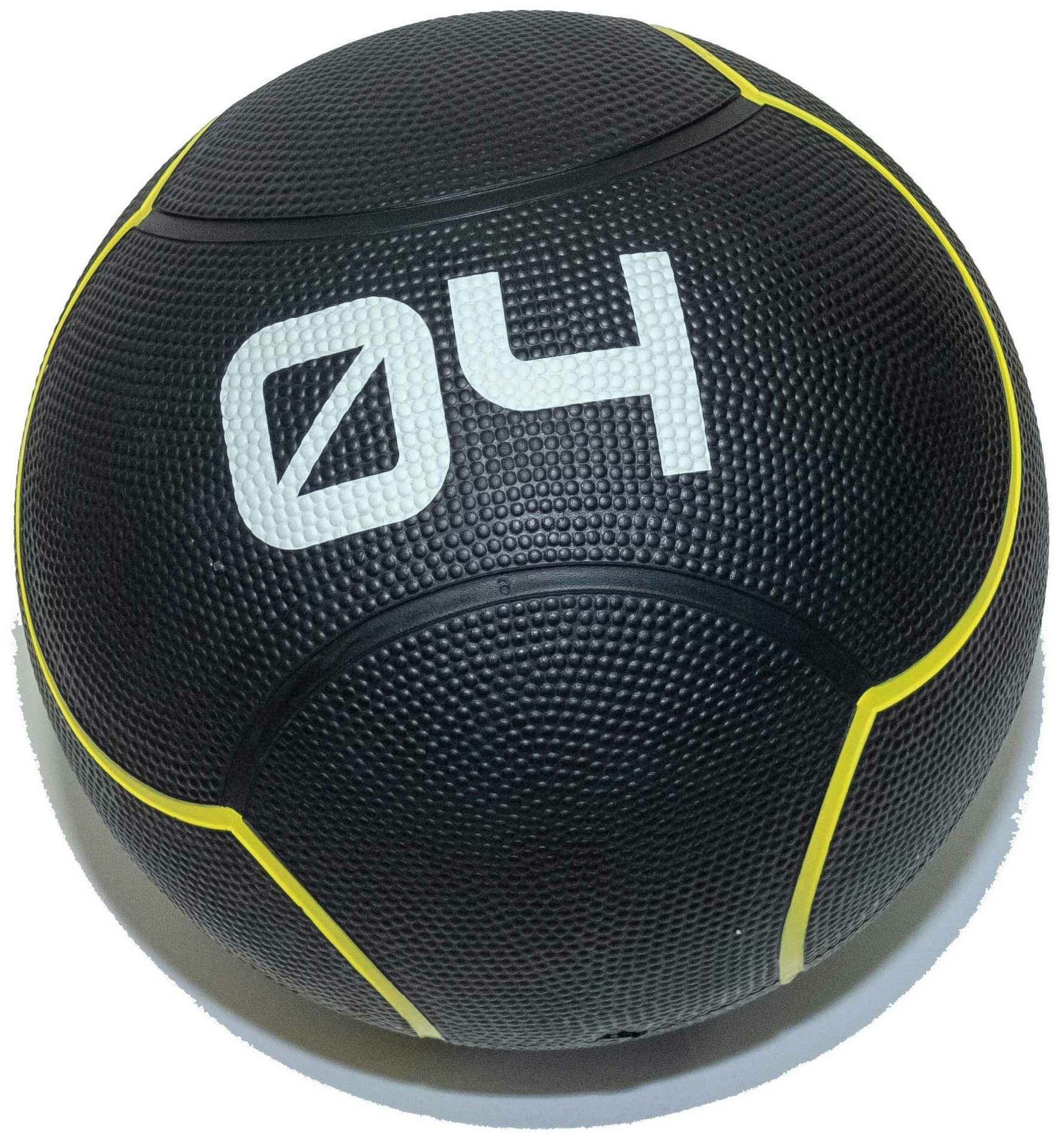 Тренировочные мячи и медболы Original FitTools Мяч тренировочный черный 4 кг Original Fittools FT-UBMB-4