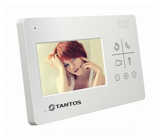 Монитор видеодомофона Tantos LILU lux Сенсорные кнопки 4.3" CVBS (PAL)