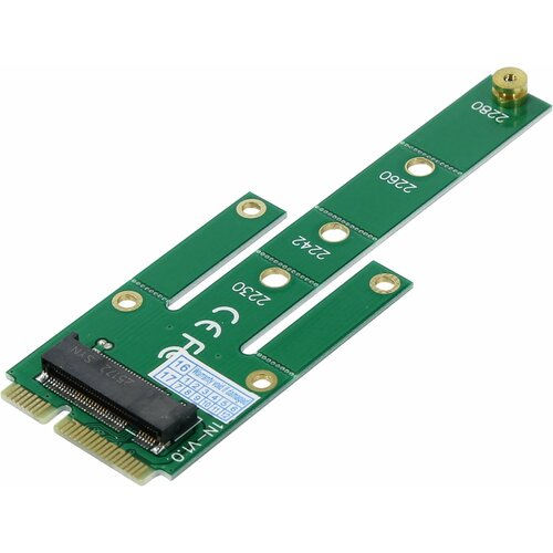 переходник ssd m 2 2230 2242 sata на msata n ngma Переходник mSATA - NGFF(M.2) для подключения диска NGFF к разъему mSATA | ORIENT C294S