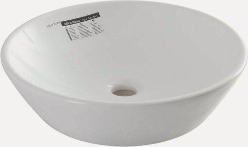 Изображение товара Раковина для ванной накладная Allen Brau Fantasy 45 см, модель 4.11019.20, белый глянец