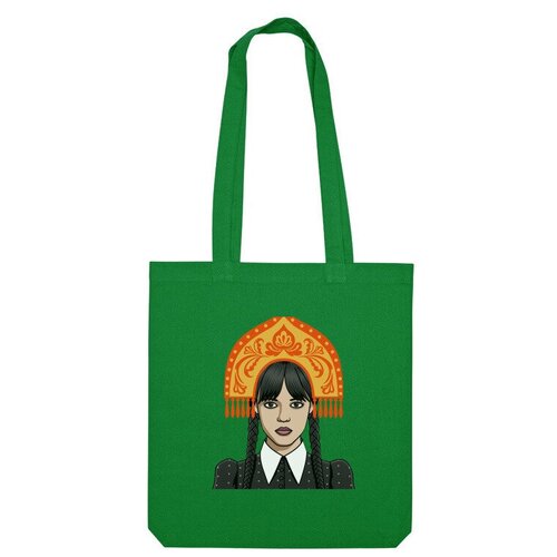 фото Сумка шоппер us basic, зеленый