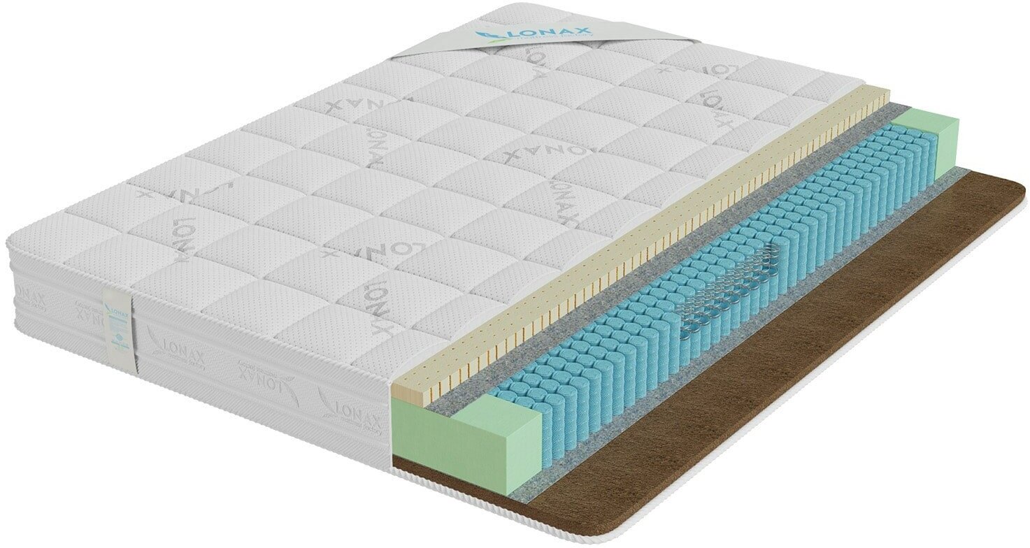 Россия Матрас Lonax Latex Cocos S1000 85x220