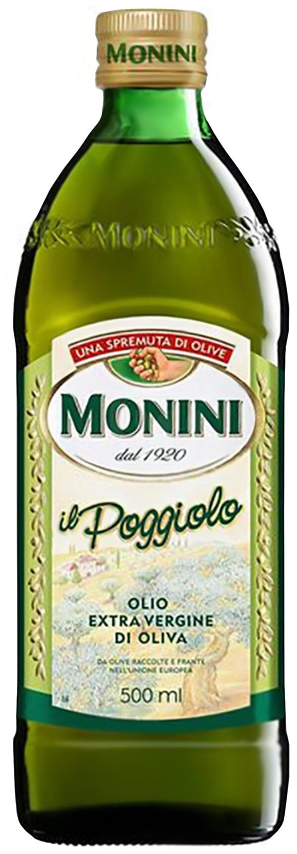 Масло оливковое Monini Ev Il Poggiolo, 0.5 л