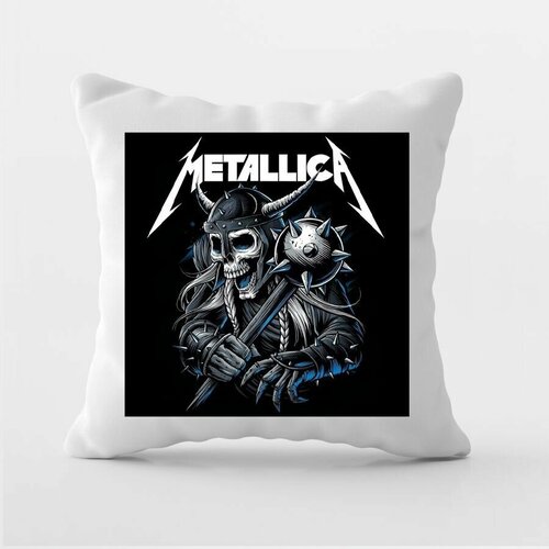 Подушка / Metallica / Металика / Рок-группа / Джеймс Хетфилд / Ларс Ульрих / Панк / Музыка / Рок / Группа / Хит / Хайп / Топ / Стиль / Подарок