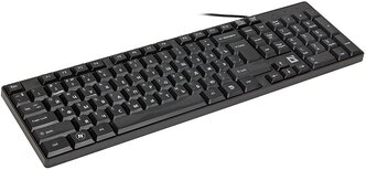 Клавиатура Defender Accent SB-720 RU, проводная, черный
