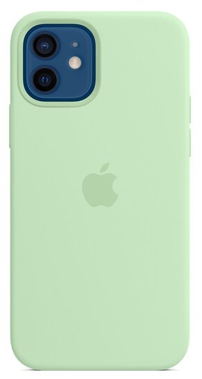 Чехол Apple iPhone 12/12 Pro Silicone Case MagSafe Pistachio