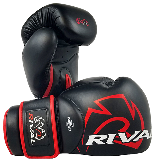 Боксерские перчатки Rival RS4-2.0 Aero Black (14 унций)