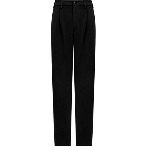 Брюки People of Shibuya, прямой силуэт, размер 52, черный