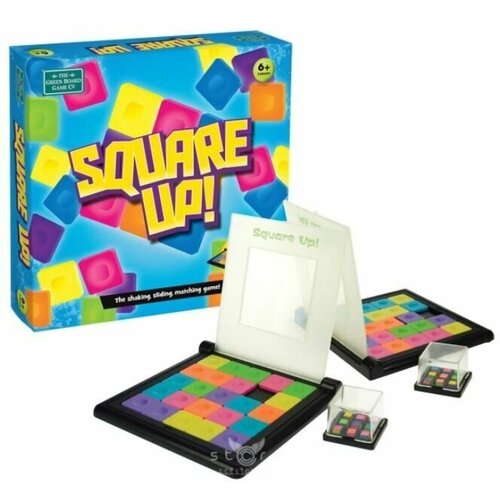 Настольная игра Square Up! Цветной пластик настольная игра square up цветной пластик