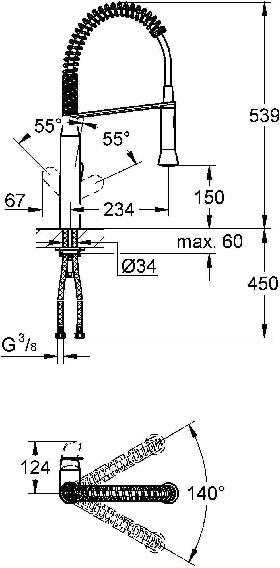 GROHE K7 (31379000) - фото №11