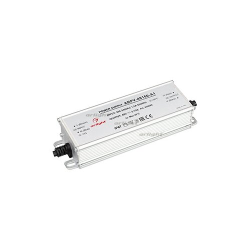 Arlight Блок питания ARPV-48150-A1 (48V, 3.13А, 150W) (IP67 Металл, 3 года)