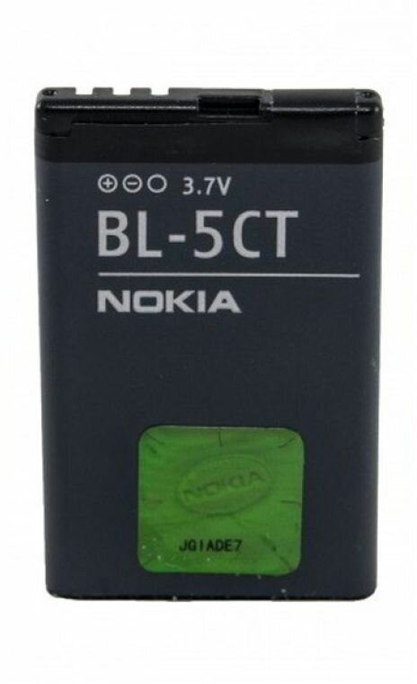 Батарея BAT АКБ Nokia 5220 / 3720 BL-5CT 3.9Wh 3.7V 1050mah