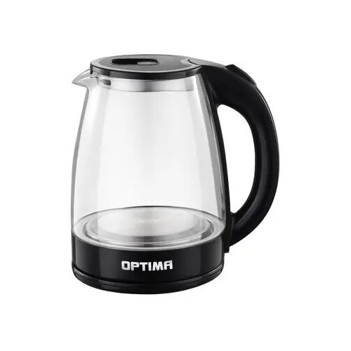 Чайник OPTIMA EK-1832G черный стекло 111000₽