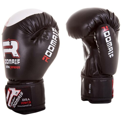Боксерские перчатки Roomaif RBG-110 Dx Black 8 oz