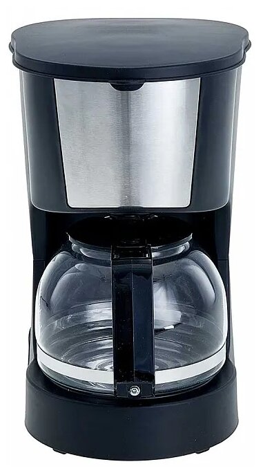 Кофеварка капельная Delta Lux DL-8161, 600Вт, 600мл, черная БИТ - фото №2