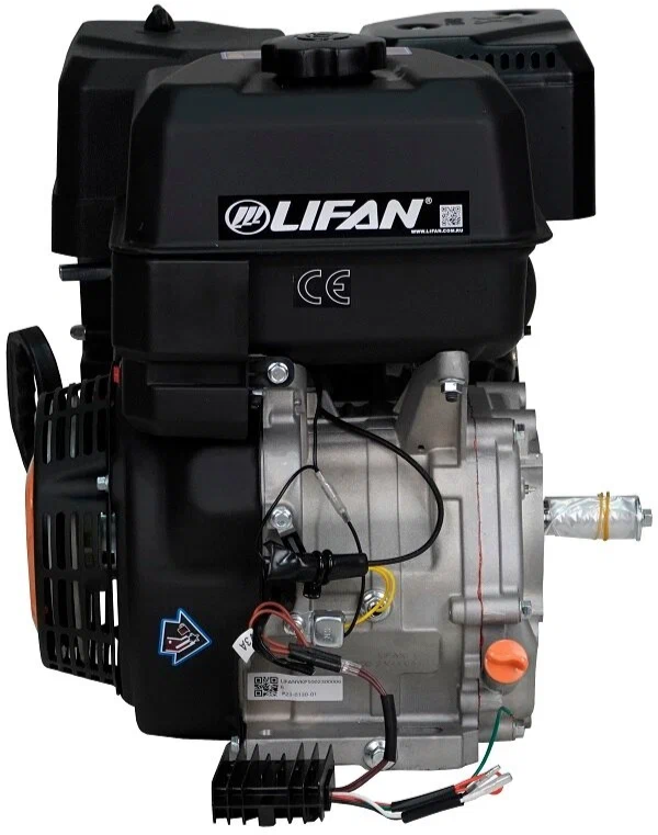 Двигатель бензиновый Lifan KP500 D25 3A (21л.с., 480куб. см, вал 25мм, ручной старт, катушка 3А) - фотография № 4