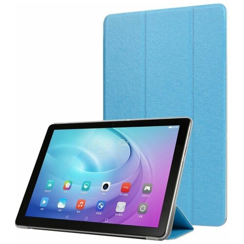 Чехол Smart Case для Samsung Galaxy Tab A7 (2020), Galaxy Tab A7 (2022) SM-T500, SM-T505, SM-T509 - 10,4 дюйма (голубой) поворотный чехол для samsung galaxy tab a7 2020 galaxy tab a7 2022 sm t500 sm t505 sm t509 10 4 дюйма фиолетовый