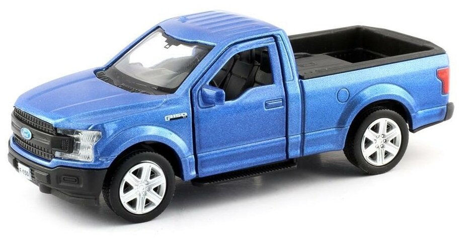 Машинка металлическая Uni-Fortune RMZ City серия 1:32 Ford F150 2018 (цвет синий) 554045-BLU