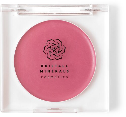 Кремовые румяна тинт для лица и глаз Kristall Minerals cosmetics 08 Pink Magnolia