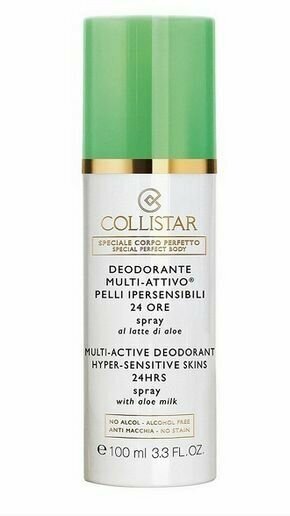 Collistar - deodorant multi active pelli ipersensibili latte di aloe spray дезодорант-спрей с молочком алоэ для чувствительной кожи 100 мл