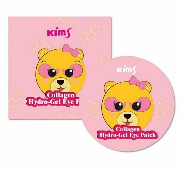 KIMS Гидрогелевые патчи с коллагеном Collagen Hydro-Gel Eye Patch