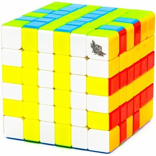 Кубик Рубика Cyclone Boys 6x6x6 FeiLong G6 / Головоломка для подарка / Цветной пластик кубик рубика cyclone boys 6x6x6 feilong g6 головоломка для подарка цветной пластик