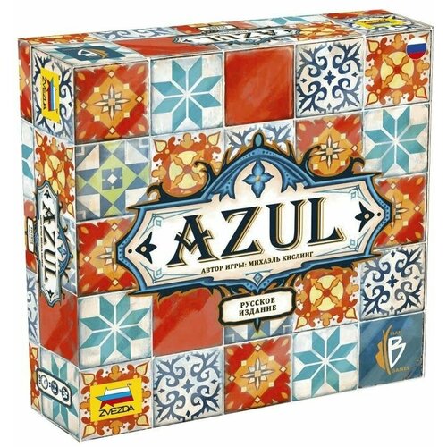 Настольная игра ZVEZDA Azul, 1 шт. настольная игра azul мини